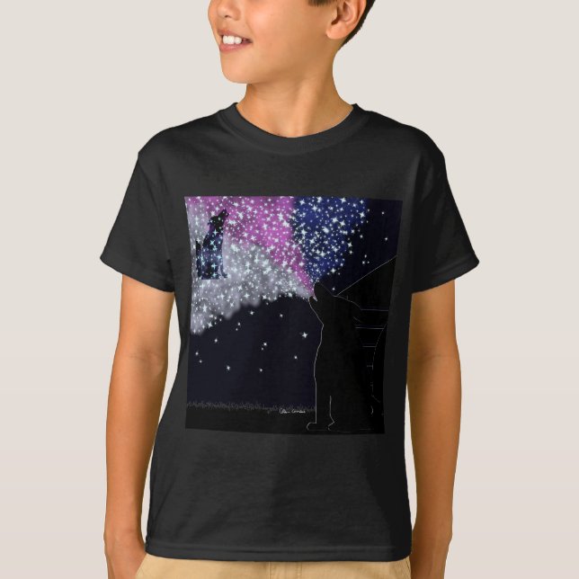 T-shirt Une nuit d'été avec Sirius (Devant)