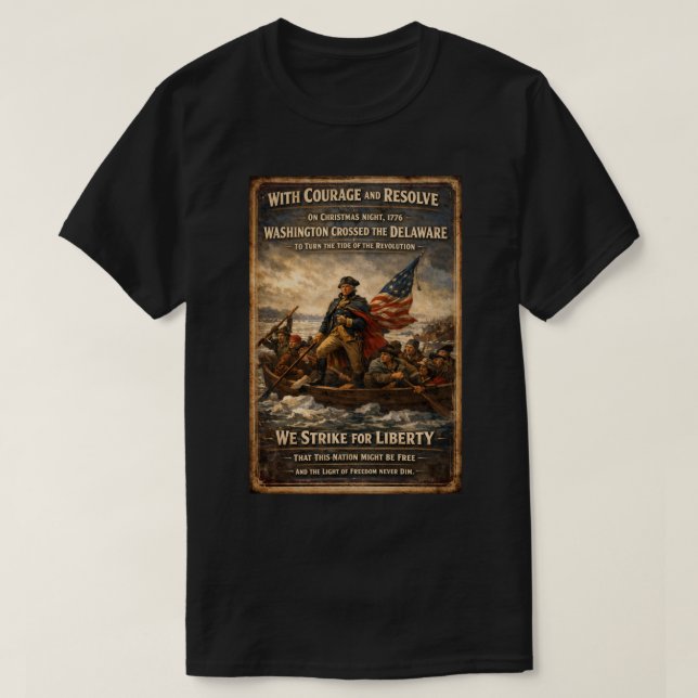 T-shirt une nuit froide (Design devant)