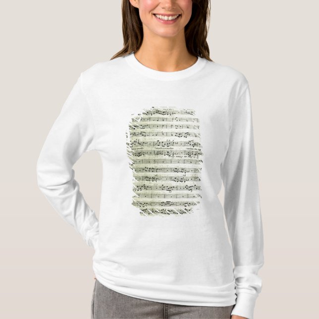 T-shirt Une page d'une des seules deux copies (Devant)