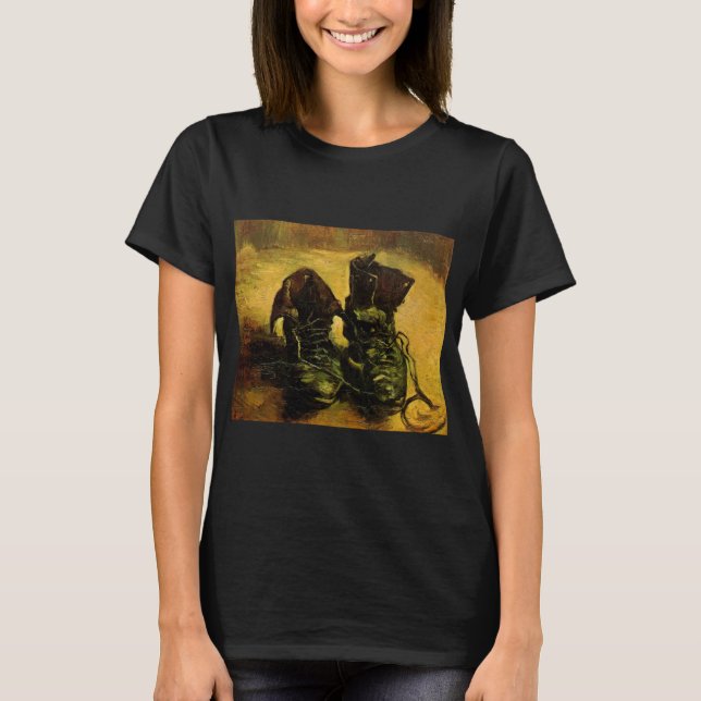 T-shirt Une paire de chaussures de Vincent van Gogh (Devant)