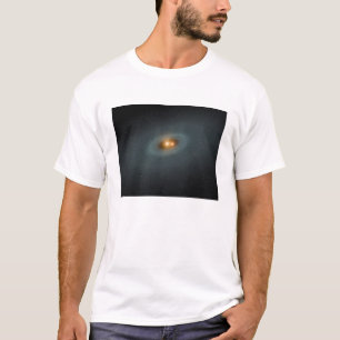 T-shirt Une paire serrée des étoiles et d'un disque