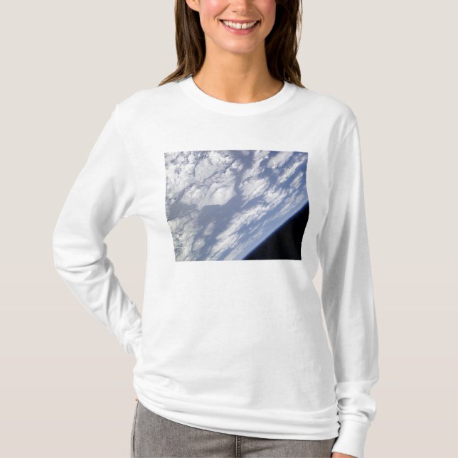 T-shirt Une partie bleue et blanche de la Terre (Devant)