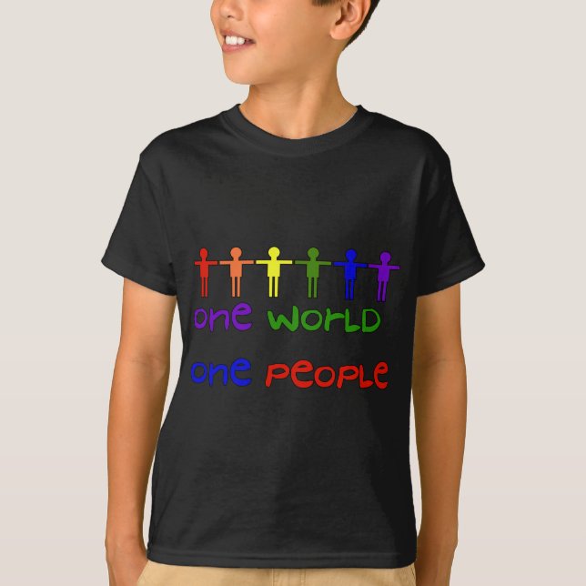 T-shirt Une personnes (Devant)