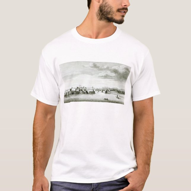 T-shirt Une perspective du château de Moro et de la ville (Devant)