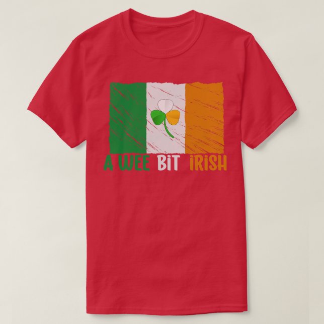 T-shirt Une petite fille irlandaise (Design devant)