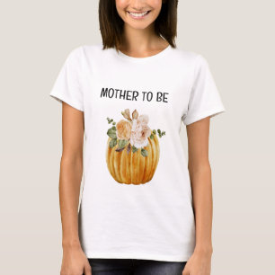 T-shirt Une petite mère Citrouille pour être Baby shower