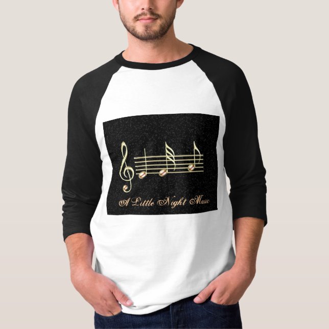 T-shirt Une petite musique de nuit (Devant)