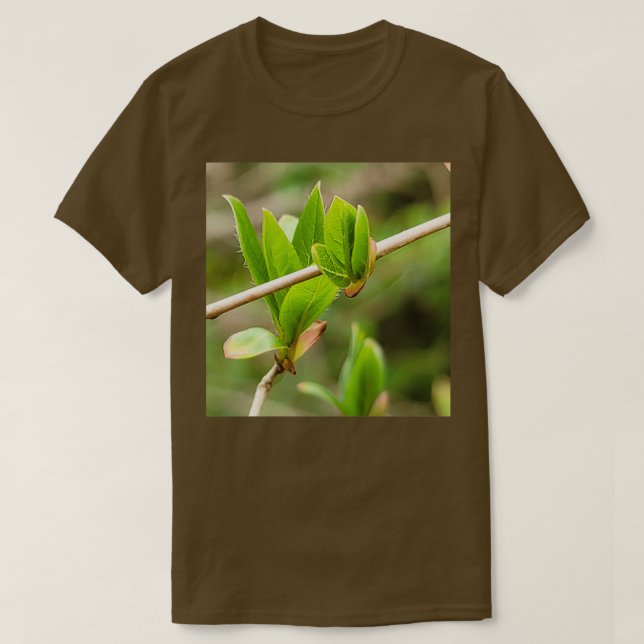 T-shirt Une photo a été prise sur la beauté de la nouvelle (Design devant)