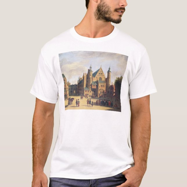 T-shirt Une place à Haarlem (Devant)
