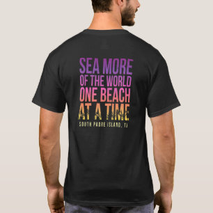 T-shirt Une Plage À La Fois South Padre Island Beach Summe