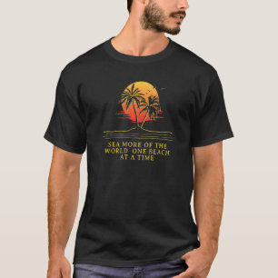 T-shirt Une plage à la fois voyage Ocean Travel Beach Vibe
