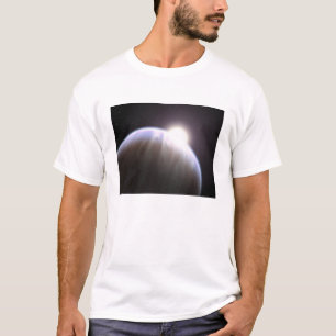 T-shirt Une planète extrasolar avec son étoile de parent