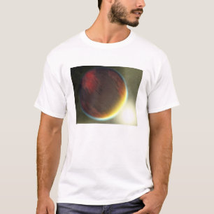 T-shirt Une planète nuageuse comme Jupiter qui orbite