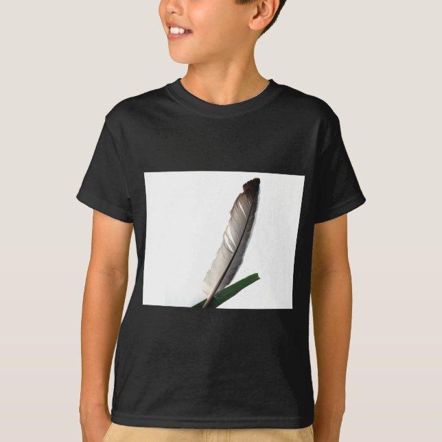 T-shirt Une plume (Devant)