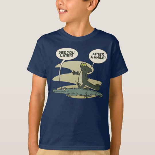 T-shirt Une plus défunte chemise d'alligator