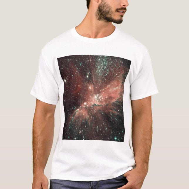 T-shirt Une population d'étoiles naissantes dans la Voie L (Devant)