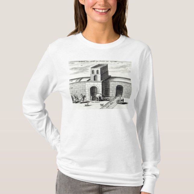 T-shirt Une porte dans la Grande Muraille (Devant)