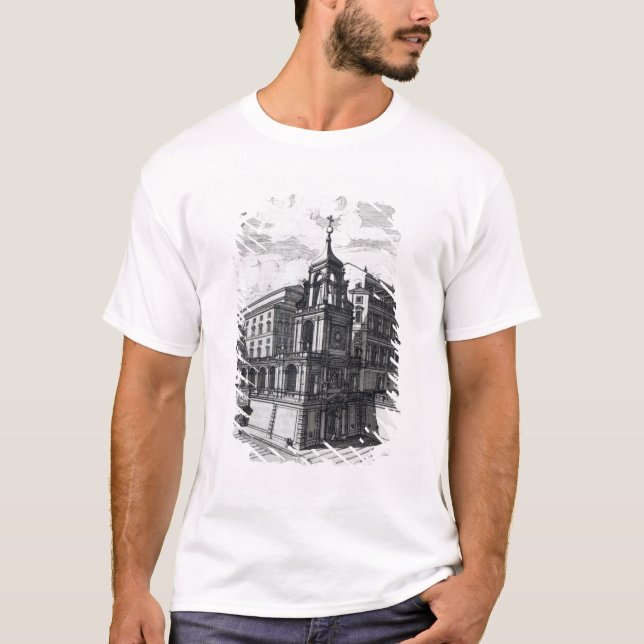 T-shirt Une porte d'entrée vers Vatican, 1696 (Devant)