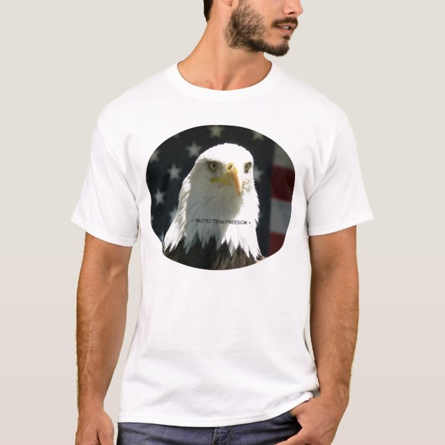 T-shirt Une prière d'Eagle (Devant)