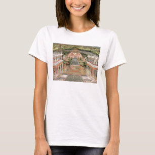 T-shirt Une princesse de Mughal dans son jardin (gouache