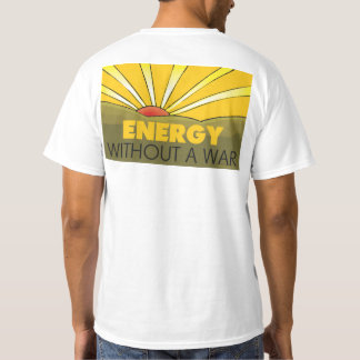 T-shirt Une puissance solaire sans guerre, une De l'enviro