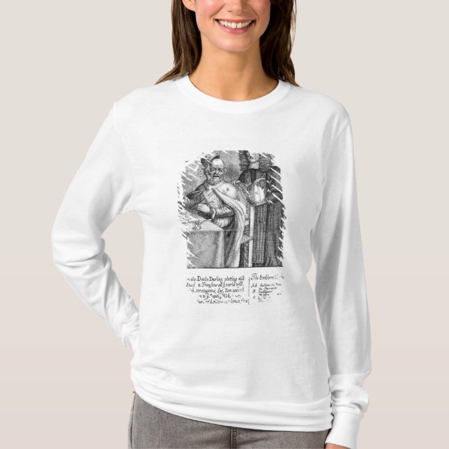 T-shirt Une représentation de Titus Oates (Devant)