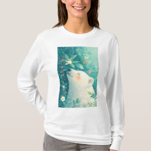 T-shirt Une retraite magique d'ours polaire
