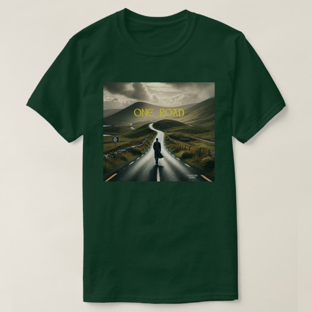T-shirt Une route (Design devant)