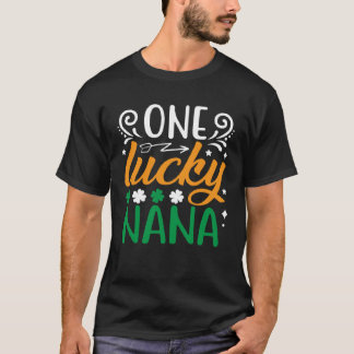 T-shirt Une Sainte Patrick chanceuse Nana