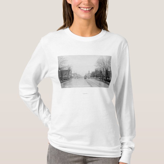T-shirt Une scène 11 de rue (Devant)