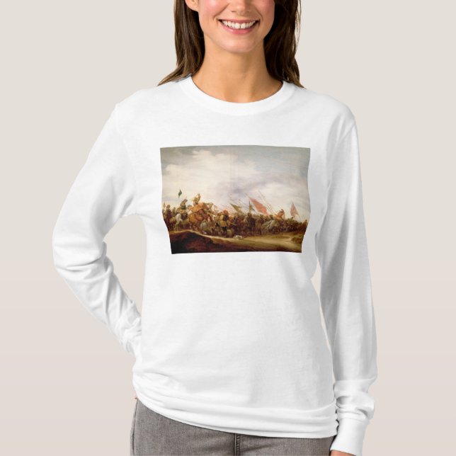 T-shirt Une scène de bataille, 1653 (Devant)