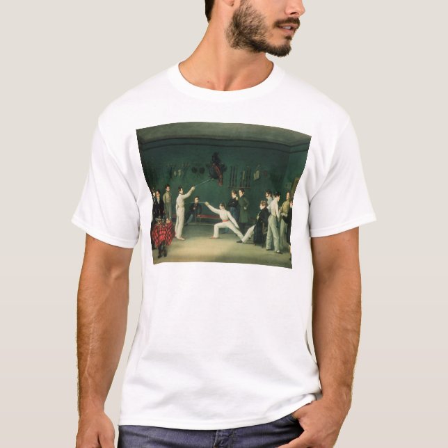 T-shirt Une scène de clôture, 1827 (Devant)