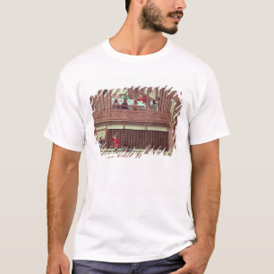 T-shirt Une scène domestique d'un rouleau)