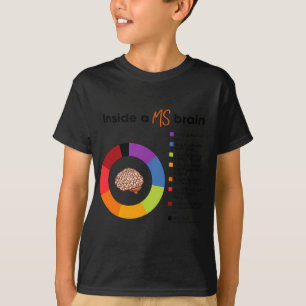 T-shirt Une sensibilisation à la sclérose en plaques du ce