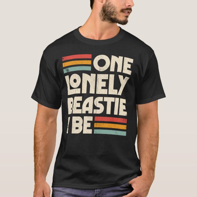 T-shirt Une seule Beastie solitaire (Devant)