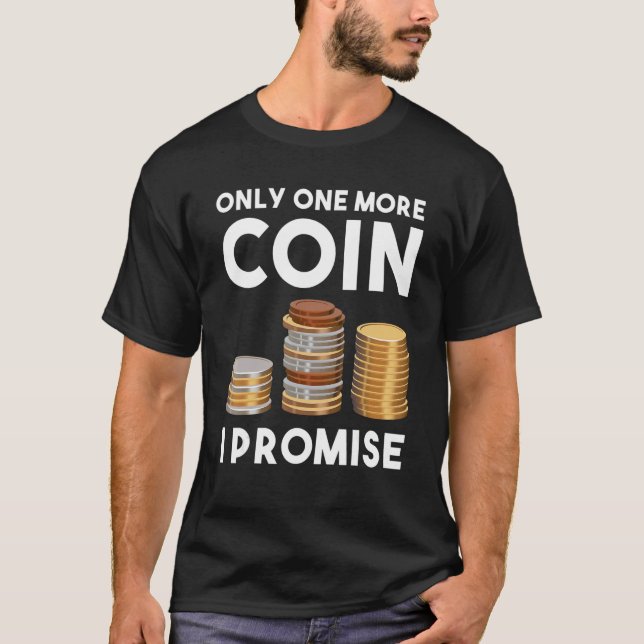 T-shirt Une seule pièce de plus de pièce numismatique coll (Devant)