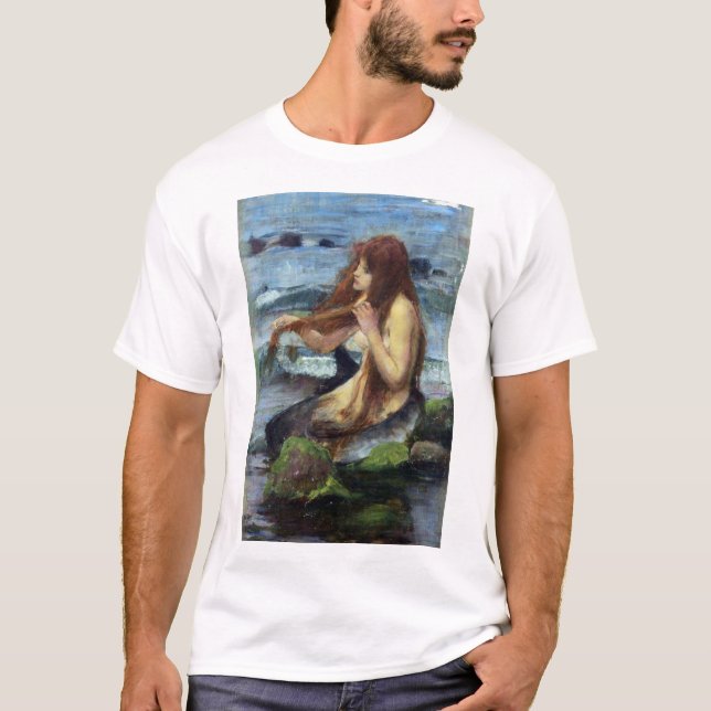 T-shirt Une sirène (étude) (Devant)
