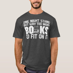T-shirt Une Soirée, Mais Trop De Livres Plaisanterie Lectu