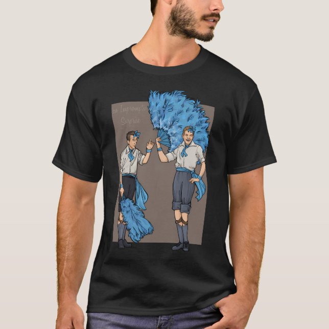 T-shirt Une surprise impromptue (Devant)