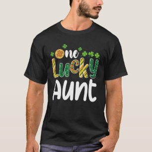 T-shirt Une tante chanceuse tenue assortie de famille pour
