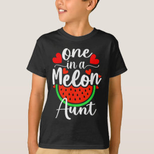 T-shirt Une tante pastèque en melon Tante d'été