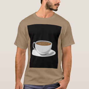 T-shirt une tasse de café s'il vous plaît