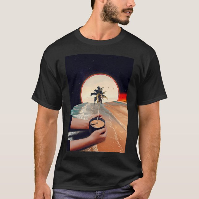 T-shirt Une tasse de soleil (Devant)