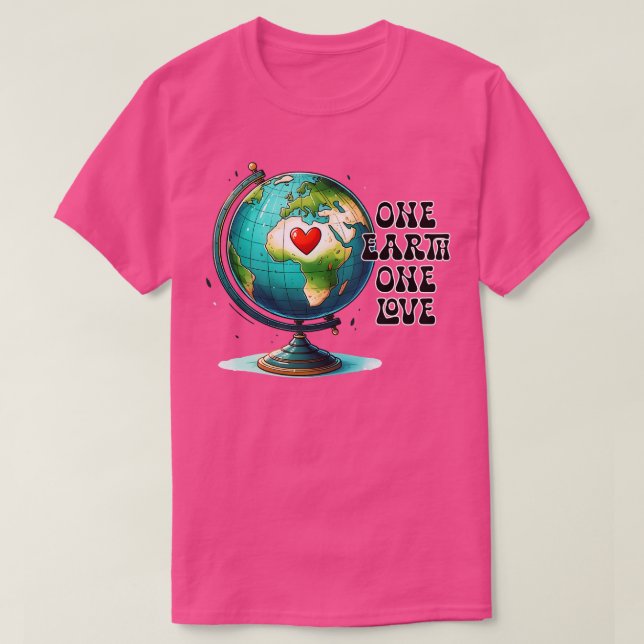 T-shirt Une Terre Un Amour (Design devant)
