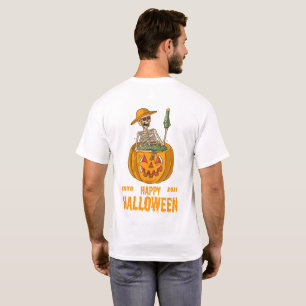T-shirt Une terrifiante aventure d'Halloween dans le monde