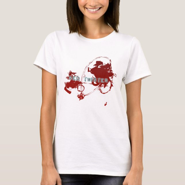 T-shirt Une tornade rouge d'Anime (Devant)