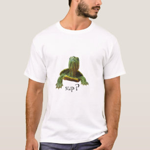 T-shirt une tortue de hanche