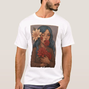 T-shirt Une tragédie en fleurs (Hanahaki)