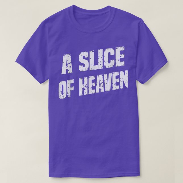 T-shirt Une tranche de paradis (Design devant)
