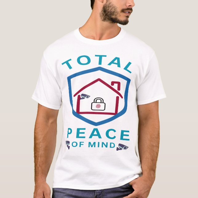 T-shirt Une tranquillité d'esprit totale (Devant)
